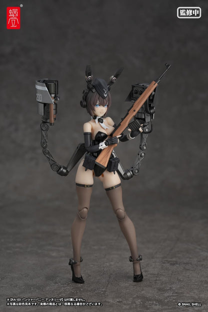 Snail Shell Panzer Bunny Annelise Armed Option Parts, 1/12 Scale, PVC, ABS, POM, Alloy, Pre-Painted Finished Product Optional Parts