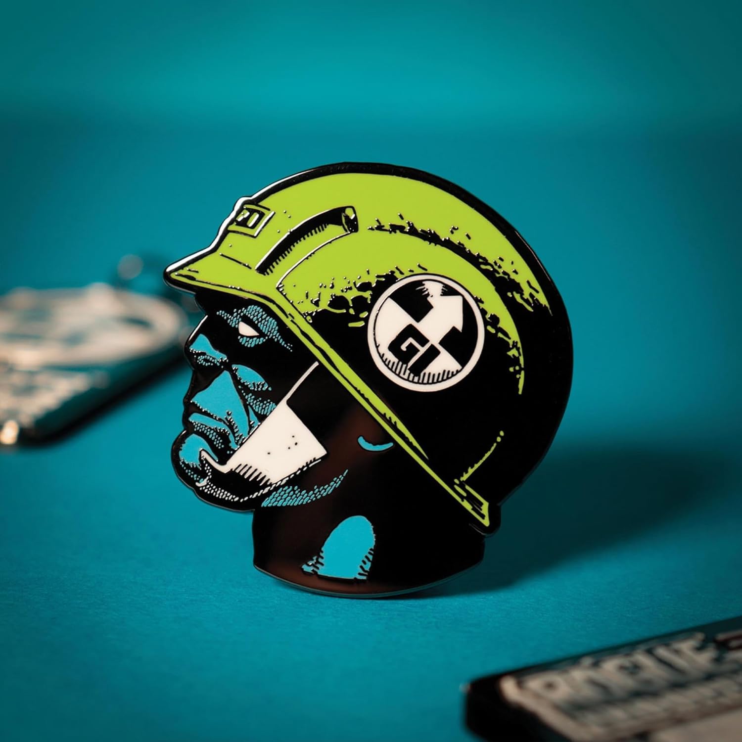 2000 AD Rogue Trooper GI Enamel Pin Badge - Numbered Collector's Edition
