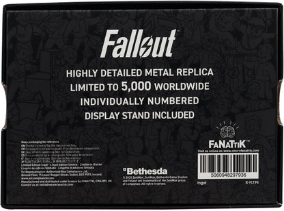 FaNaTtik Fallout 3 Vault 101 Security Keycard Metal Replica – Limited Edition, Numbered Collectible (5000