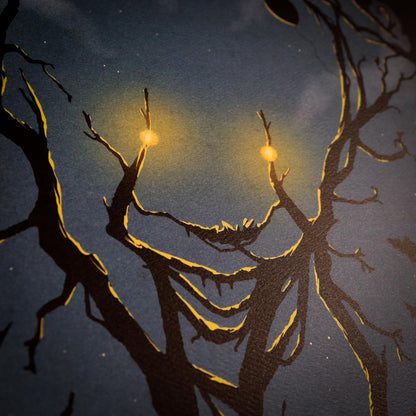 IT: Welcome to Derry Limited Edition A3 Art Print – Pennywise Negative Space Artwork - Hand-Numbered Collectible - Officially Licensed Horror Memorabilia