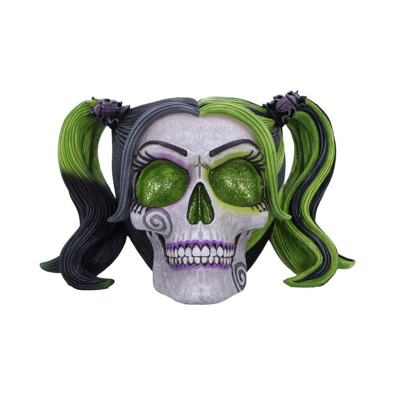 Drop Dead Gorgeous - Beetles And Bugs Skull 12.9Cm