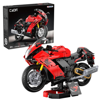 CADA Suzuki Hayabusa – 1043 Teile – Motorrad im Maßstab 1:6 – (DeQuBe 927DE64051