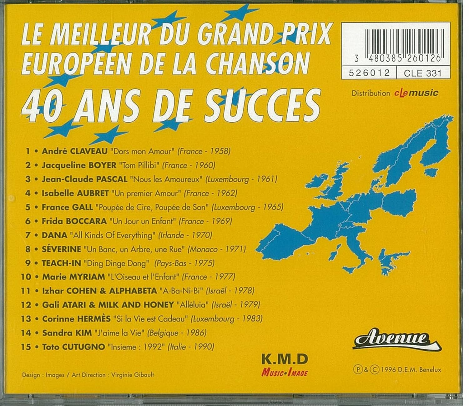 v/a - Le Meilleur Du Grand Prix Europeen De La Chanson