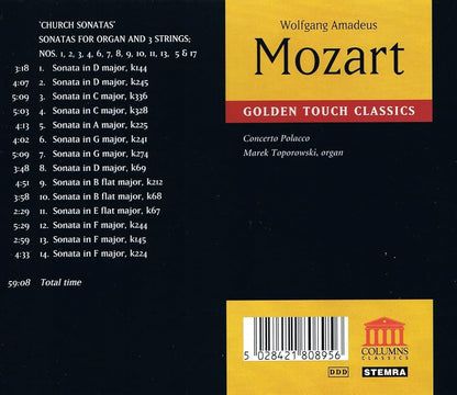 Wolfgang Amadeus Mozart - Golden Touch Classics