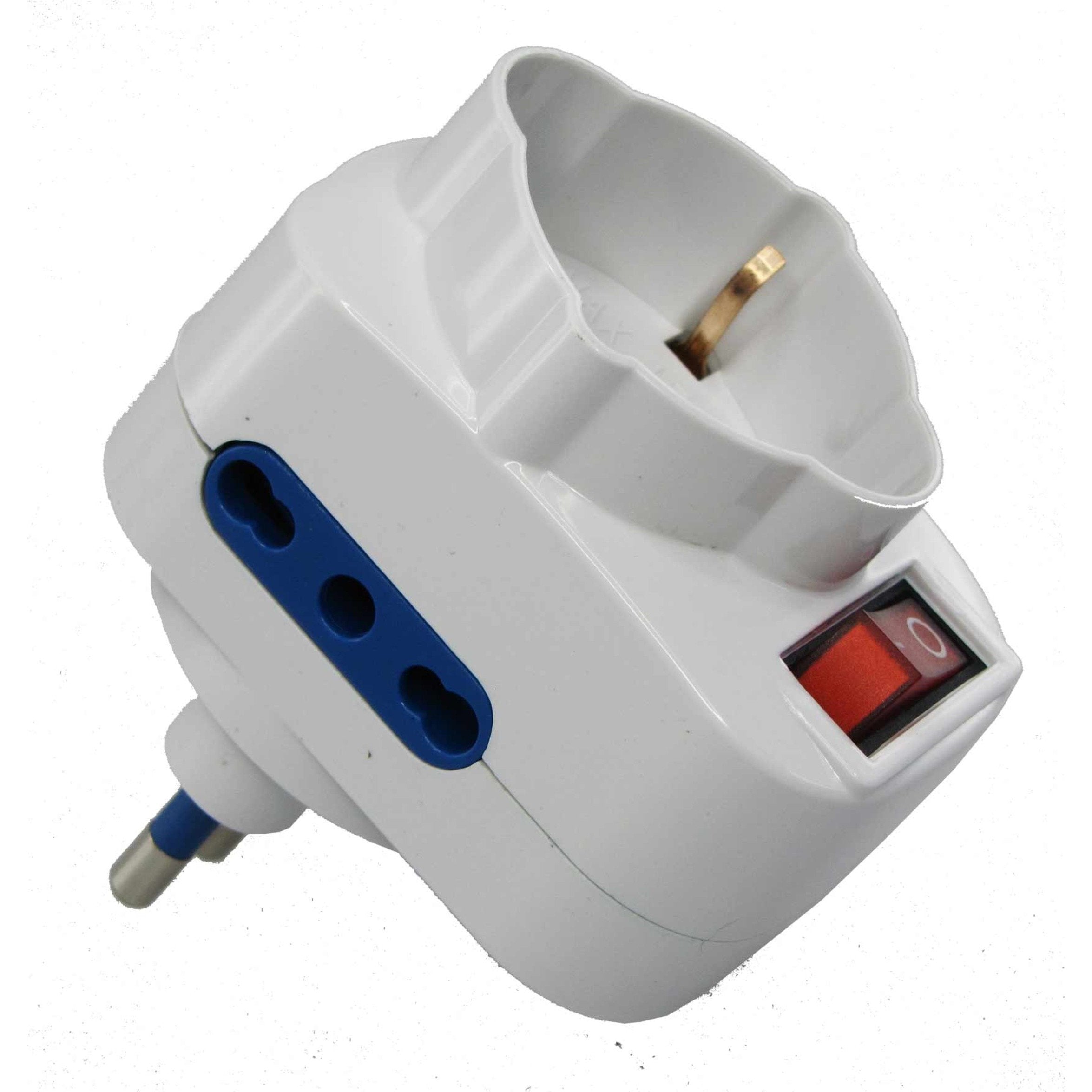 Karma: Cc9554 - Adattatore Multipresa Elettrica Spina 16A (Cavetteria Elettrica)
