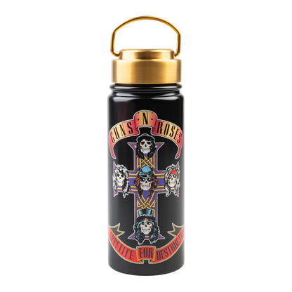 Grupo Erik Borraccia Termica Guns n Roses - Borraccia Acciaio Inox 550 ml per Bambini, Scuola, Palestra o Attività Sportive con Doppia Parete | Water Bottle: Regalo Rock