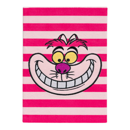 Grupo Erik Taccuino A5 Alice nel Paese delle Meraviglie - Quaderno Appunti a Quadretti con Copertina Peluche, Tasca Espandibile e Segnalibro, 192 Pagine | Cancelleria: Diario Personale, Gatoo Cheshire