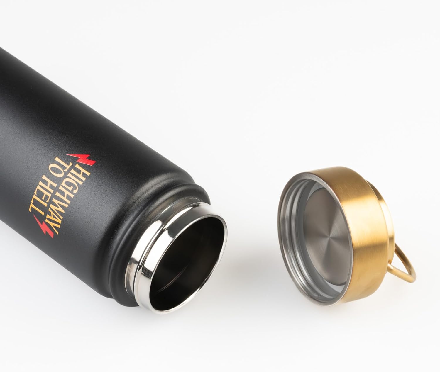 Grupo Erik Borraccia Termica AC DC - Borraccia Acciaio Inox 550 ml per Bambini, Scuola, Palestra o Attività Sportive con Doppia Parete | Water Bottle: Regalo Rock