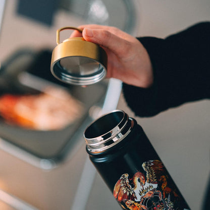 Grupo Erik Borraccia Termica Queen - Borraccia Acciaio Inox 550 ml per Bambini, Scuola, Palestra o Attività Sportive con Doppia Parete | Water Bottle