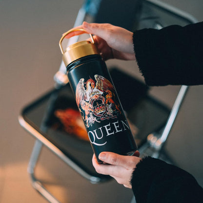 Grupo Erik Borraccia Termica Queen - Borraccia Acciaio Inox 550 ml per Bambini, Scuola, Palestra o Attività Sportive con Doppia Parete | Water Bottle