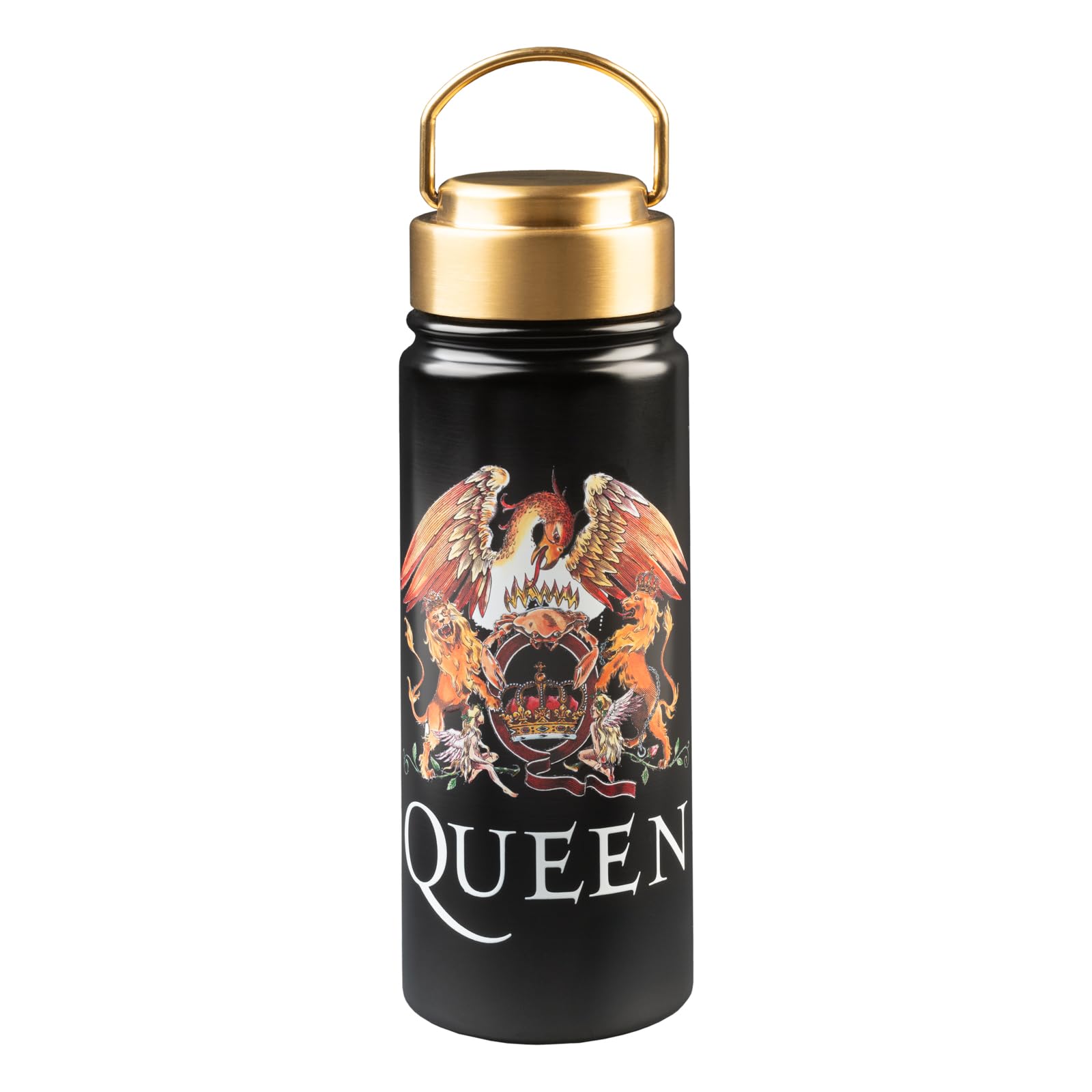 Grupo Erik Borraccia Termica Queen - Borraccia Acciaio Inox 550 ml per Bambini, Scuola, Palestra o Attività Sportive con Doppia Parete | Water Bottle