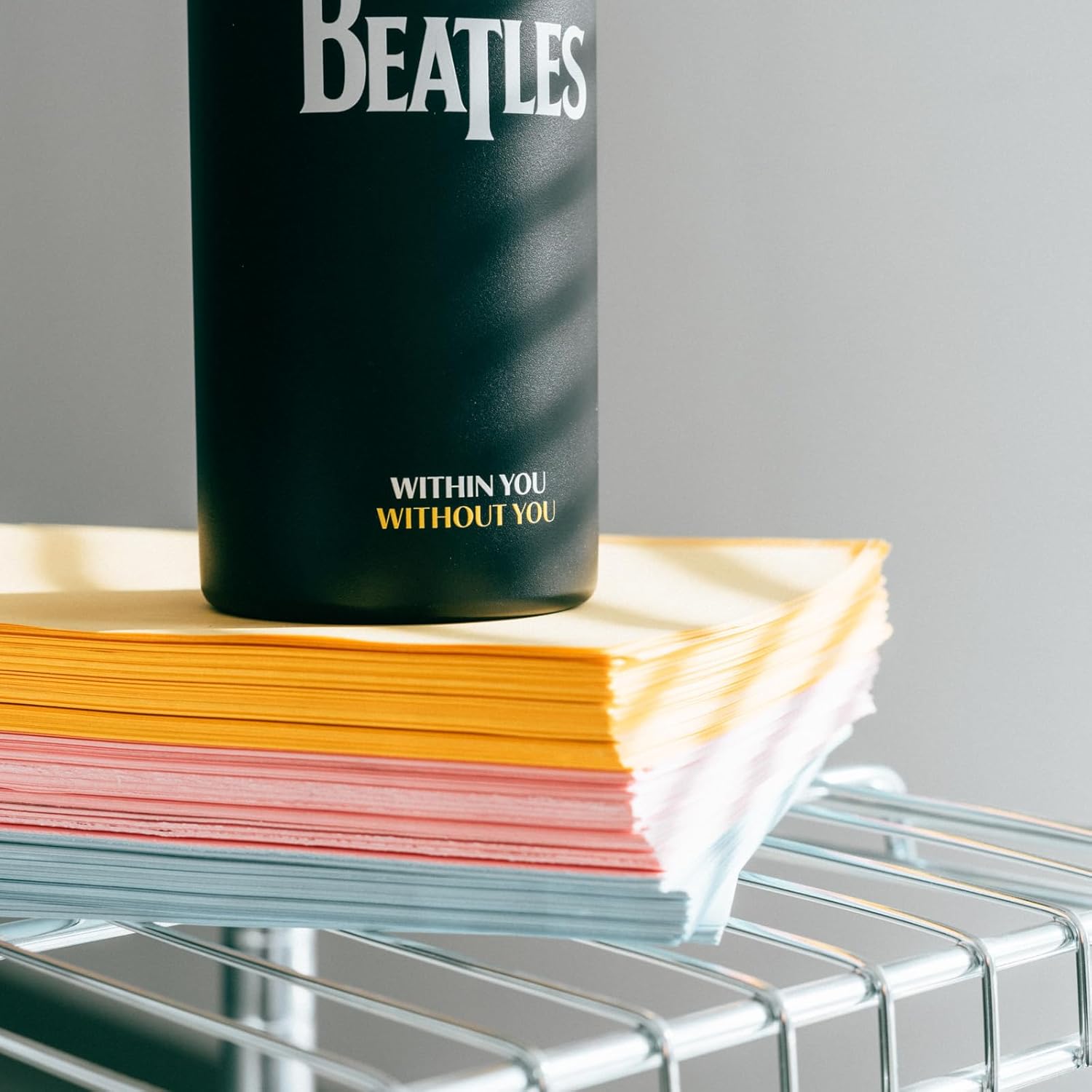 Grupo Erik Borraccia Termica The Beatles - Borraccia Acciaio Inox 550 ml per Bambini, Scuola, Palestra o Attività Sportive con Doppia Parete | Water Bottle