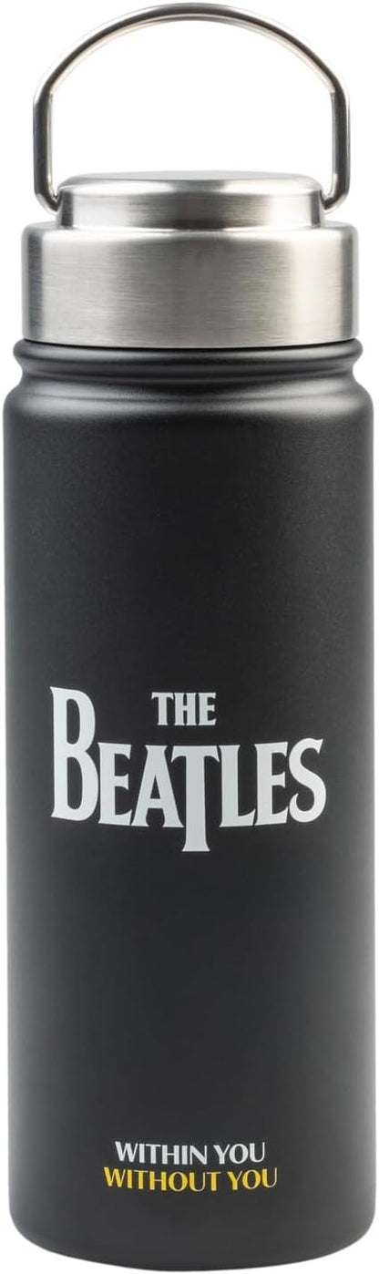 Grupo Erik Borraccia Termica The Beatles - Borraccia Acciaio Inox 550 ml per Bambini, Scuola, Palestra o Attività Sportive con Doppia Parete | Water Bottle