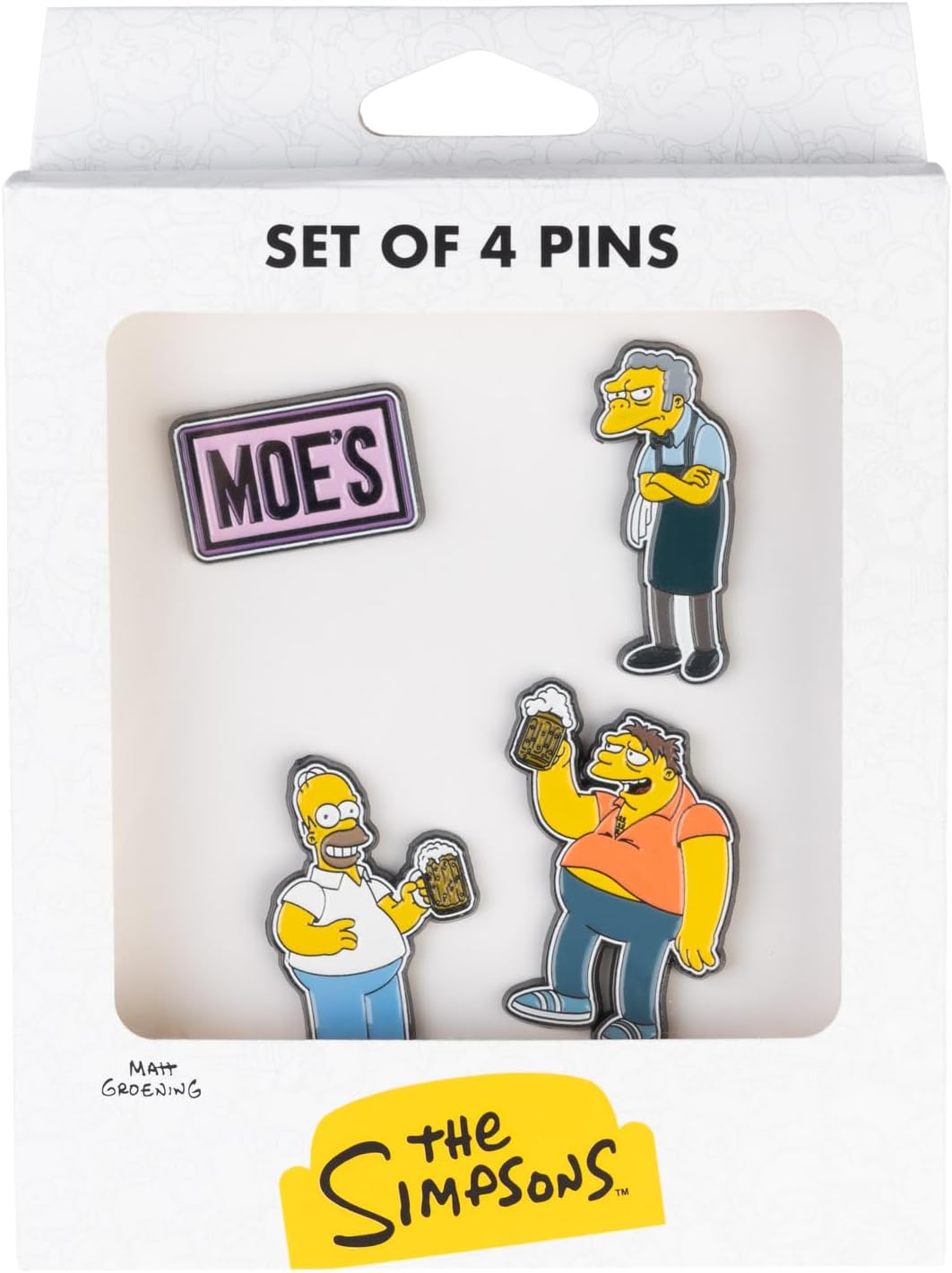 Simpsons (The): Erik - Taverna Di Boe (Set 4 Spillette)