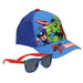 CERDÁ LIFE'S LITTLE MOMENTS Avengers Boys Sunglasses and Baseball Cap Hat Set for UV Protection, Summer Accessories, Travel, Holiday