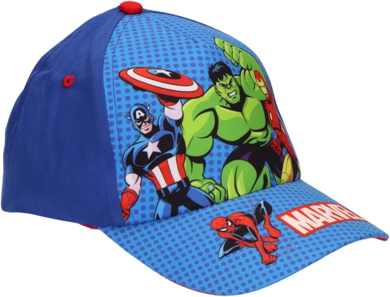 CERDÁ LIFE'S LITTLE MOMENTS Avengers Boys Sunglasses and Baseball Cap Hat Set for UV Protection, Summer Accessories, Travel, Holiday