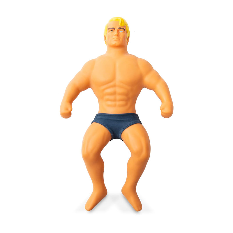 Stretch Armstrong Basic Fun Retro Action Figure – Large 10-Inch Super Stretchy Toy – Vintage Throwback for Kids & Collectors Ages 5+