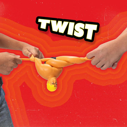 Stretch Armstrong Basic Fun Retro Action Figure – Large 10-Inch Super Stretchy Toy – Vintage Throwback for Kids & Collectors Ages 5+