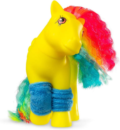 Basic Fun My Little Pony Totally Rad Skydancer – Retro 80s Neon Pony with Brushable Hair & Comb – Collectible Toy for Kids & Fans Ages 3+