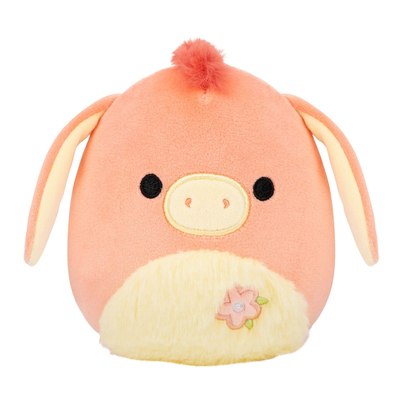 Squishmallows Original 7.5-Inch Llewyn the Peach Donkey - Easter Plush