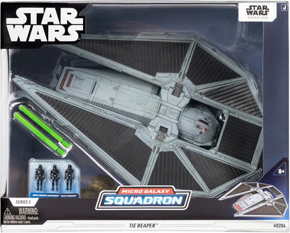 Star Wars Micro Galaxy Squadron TIE Reaper - Veicolo da 9 pollici con tre micro accessori da 2,5 cm
