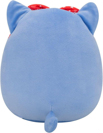 Squishmallows Original 7.5-Inch Carizma the Blue Tabby Cat - Valentine's Plush