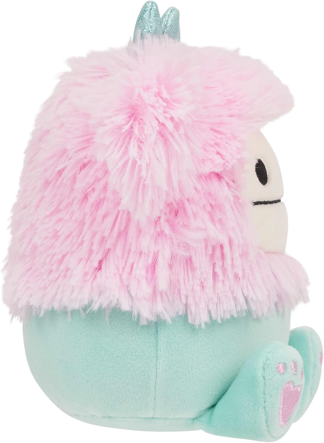 Squishmallows Original 7.5-Inch Bessem the Bigfoot with Heart Headband - Valentine's Plush