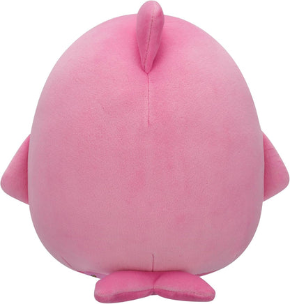 Squishmallows Original 7.5-Inch Val the Pink Whale with Heart Sunglasses - Valentine's Plush