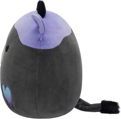 Squishmallows Original 7.5-Inch Smithereens the Charcoal Cow - Valentine's Plush