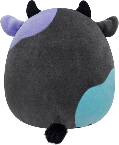 Squishmallows Original 7.5-Inch Smithereens the Charcoal Cow - Valentine's Plush