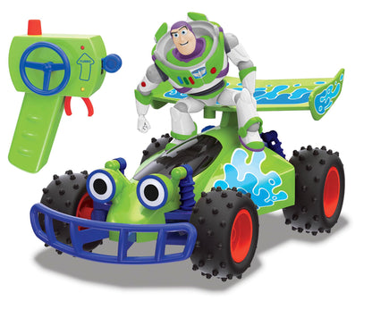 Jada Toys Disney Pixar Toy Story 4 Turbo Buggy W/Buzz Radio Control Vehicle, 2.4 Ghz, 1: 24
