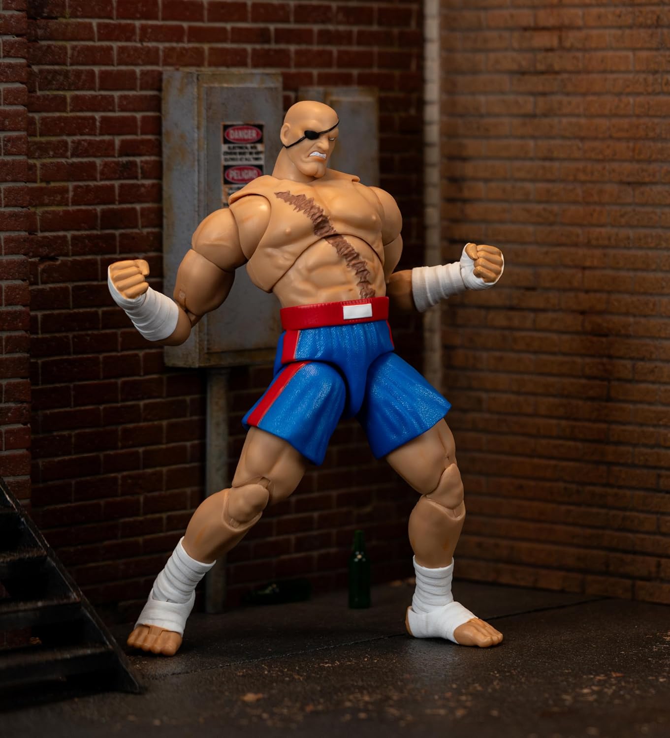 SAGAT STREET FIGHTER 6" DELUXE COLLECTOR FIGURE