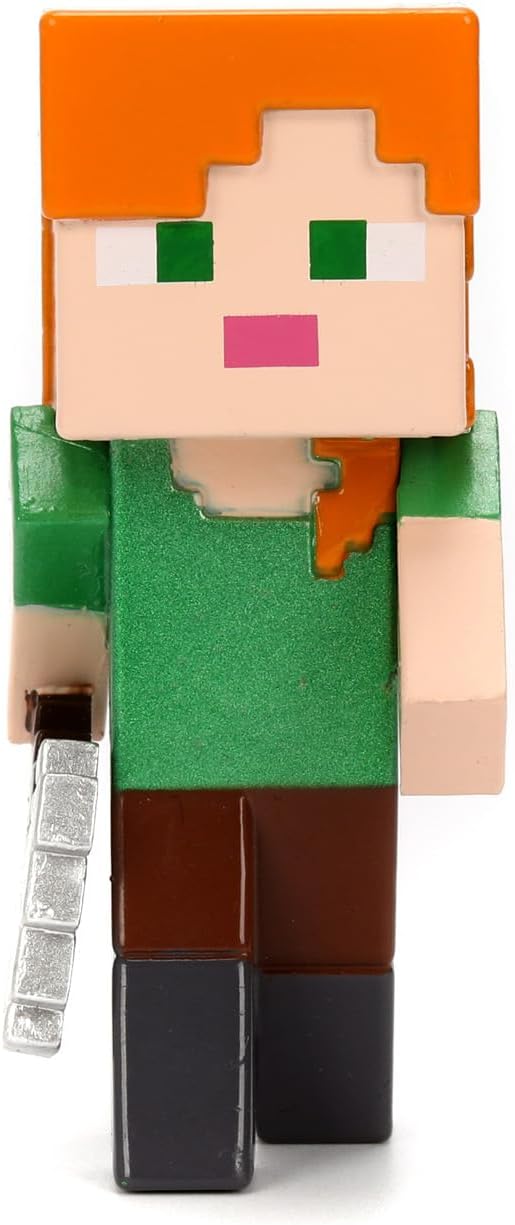 MINECRAFT 2.5 INCH diecast figure 4-PACK (WAVE 4) display, play and collect for fans