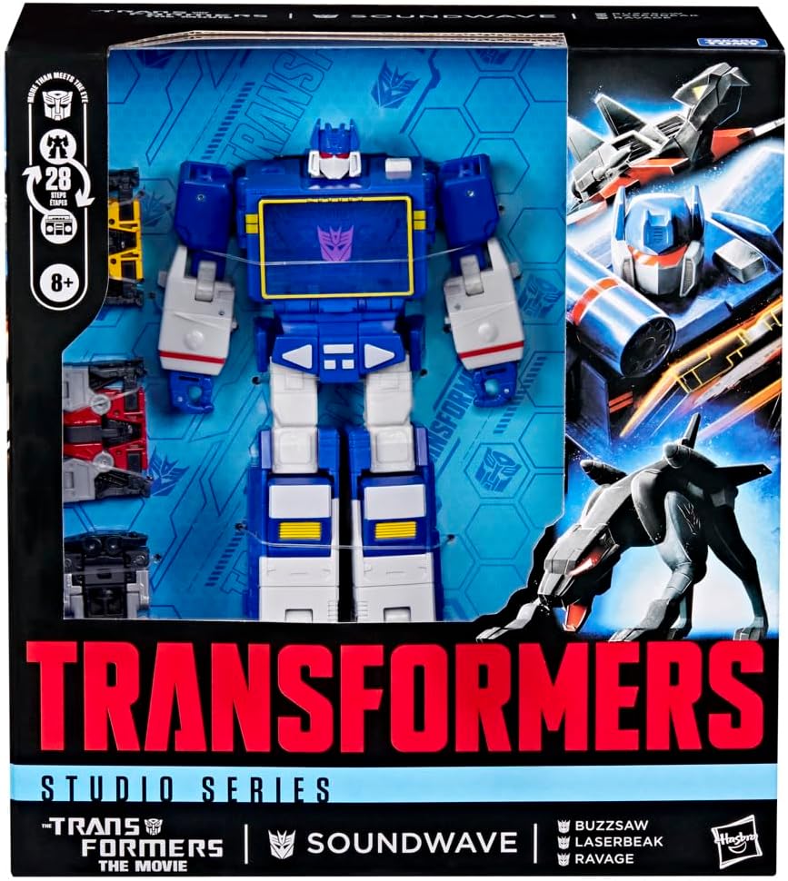 Transformers Studio Series The The Movie Leader Class Soundwave Action Figure