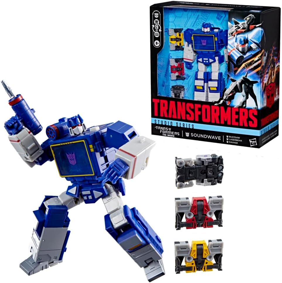 Transformers Studio Series The The Movie Leader Class Soundwave Action Figure