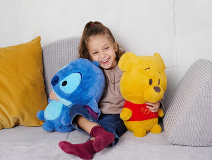 Simba Disney Huggables Stitch 35 cm – Peluche Douce, idée Cadeau pour Enfants et Fans à partir de 0 Mois
