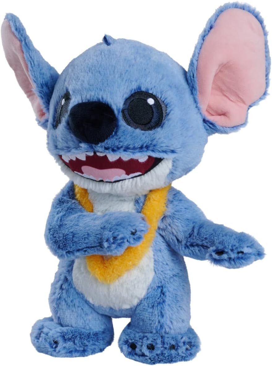 Simba offical movie Stitch wearing Lei 25cm plush soft toy for kids gift birthday