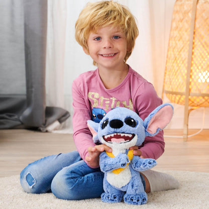 Simba offical movie Stitch wearing Lei 25cm plush soft toy for kids gift birthday
