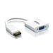 ATEN DisplayPort to VGA Converter Adapter VC925 Supports VGA, SVGA, XGA, SXGA, UXGA and resolutions up to 1920x1200 (PC) / 1080p (HDTV) No software or driver installation, DisplayPort 1.2 compliant