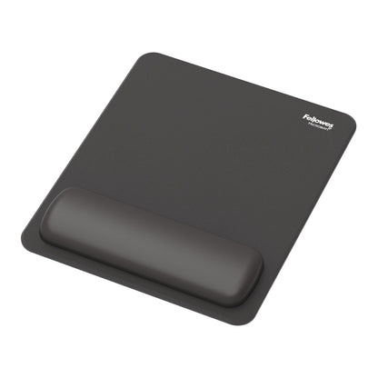 Breyta Mousepad Wrist Rest - Black, Silicone HEX Cushion Technology Wrist Support Cushion with Mouse mat, Anti Slip Back, for use with Computer, mac or Laptop. Ideal for Home or Office use & Gaming.