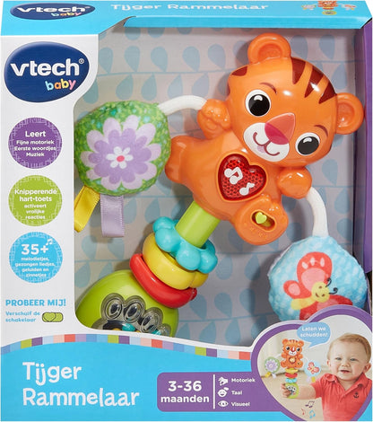 VTech - VTech Tijger Rammelaar met Geluid