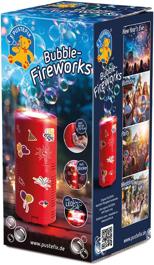 Pustefix - PUSTEFIX Bubble Fireworks met Bellenblaas