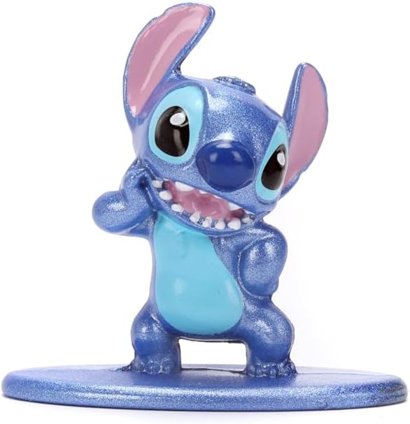 Jada Toys Disney Stitch figuren (3 stuks) - set van 3 verzamelfiguren van Lilo & Stitch (Stitch, Hula Stitch, Surfer Stitch), nano-metalen figuren voor fans en kinderen vanaf 8 jaar, elk 4 cm
