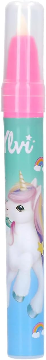 Depesche 14085 Ylvi Aqua Magic Book - Colouring Book with 5 Pages of Magic Unicorn Motifs for Colouring with Water, Includes Water Pen for Refilling