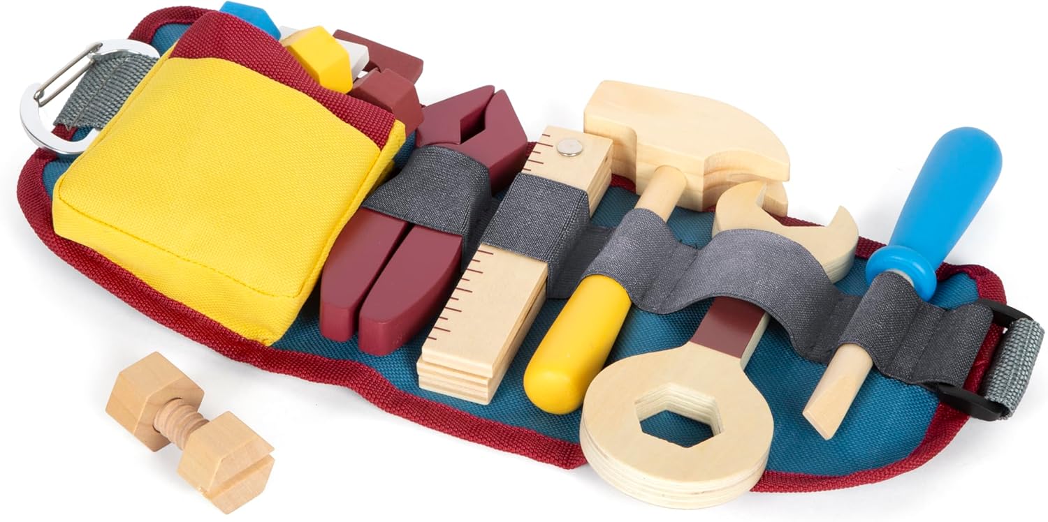 Small Foot - Small Foot Houten Gereedschap met Riem
