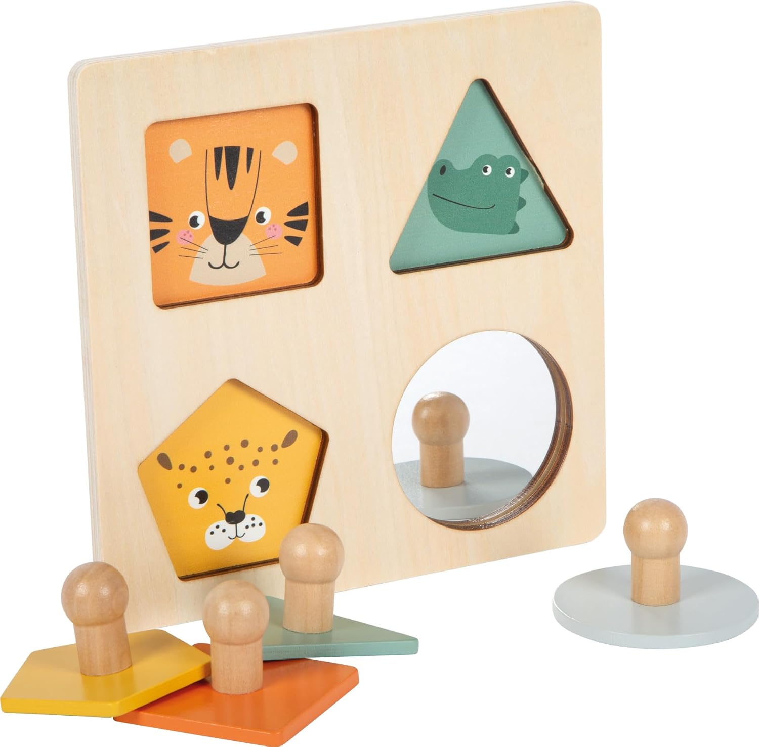 Small Foot - Small Foot - Houten Vormen Montessori Puzzel FSC