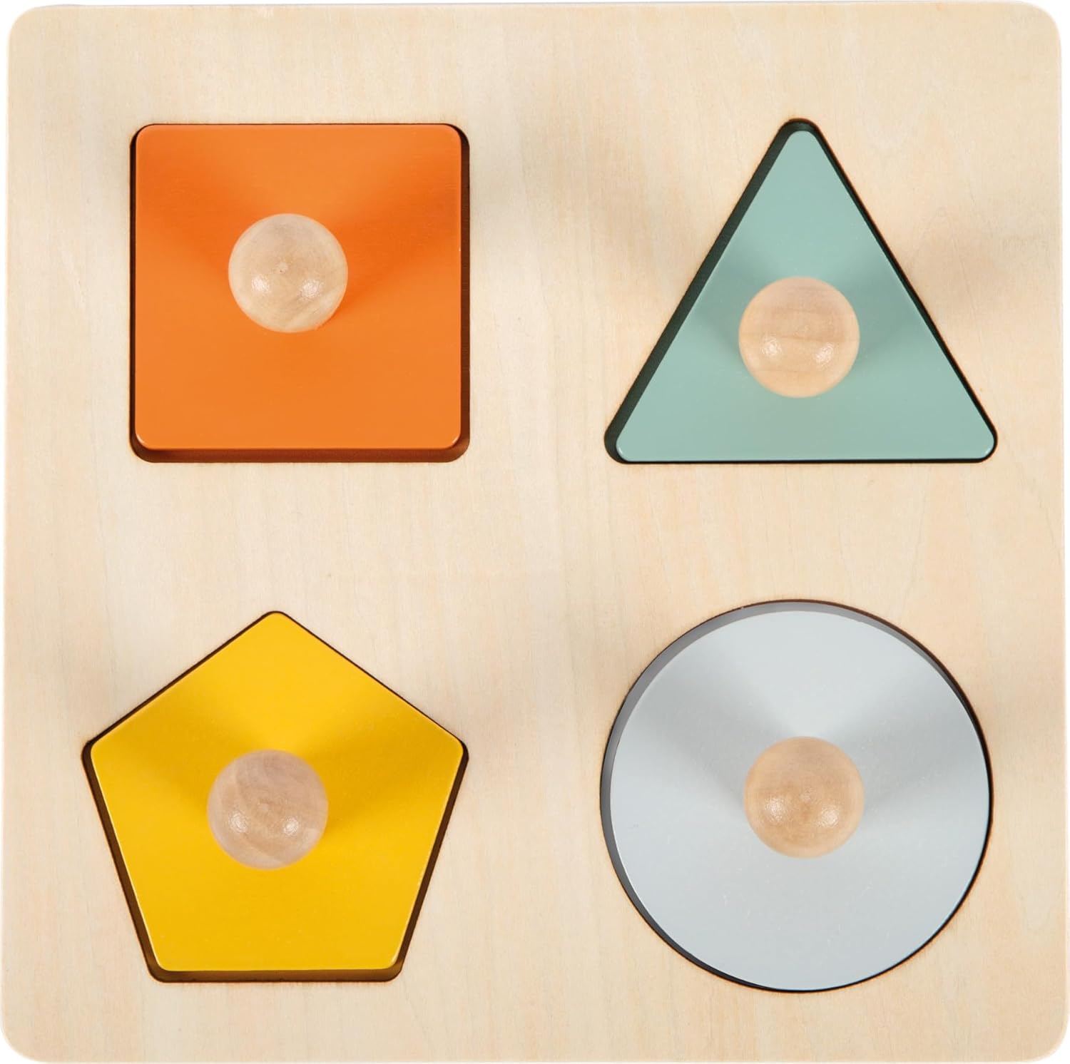 Small Foot - Small Foot - Houten Vormen Montessori Puzzel FSC
