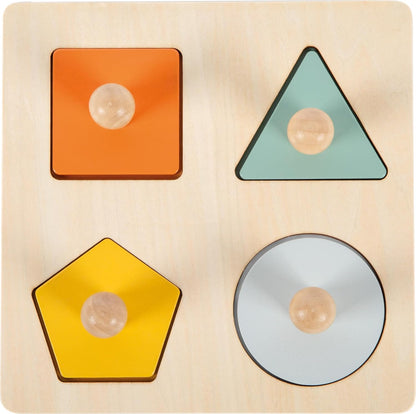 Small Foot - Small Foot - Houten Vormen Montessori Puzzel FSC