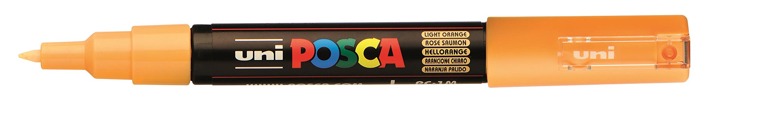 POSCA Zalm roze marker, 1 mm, extra fijn, conisch