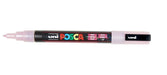 Uni Posca - Uni Posca PC3M Verfmarker Glitter Roze - ronde punt tot 13 mm